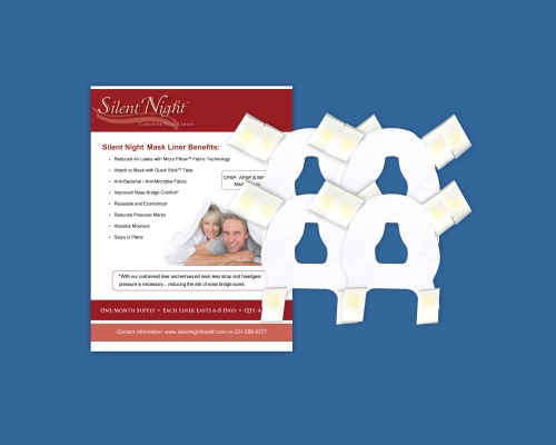 Silent Night™ Comfort Seal Nasal CPAP Mask Liners