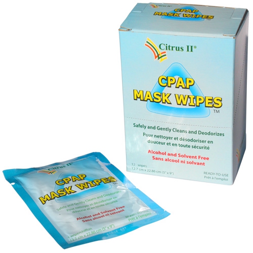 Citrus II CPAP Mask Travel Wipes